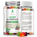 Hemp Gummies for Sleep, Pain, Anxiety, Peace & Relaxation - High Potency Natural Hеmp Oil Infused Gummies - Natural Fruity Bear Hemp Gummy for Adults Vegan, 80Counts