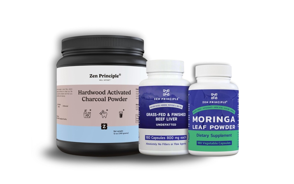 Clean Start Detox Bundle – Nutrient-Rich Trio for Internal Balance and Digestive Vitality