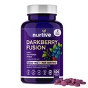 Darkberry Fusion Tablets – 1000 mg – 120 Tablets – 2 Tablets Per Day, 2-Month Supply – 8-Berry Blend with Maqui, Haskap, Aronia, Blueberry, Tart Cherry, Blackcurrant, Acai & Elderberry