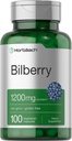 Horbäach Bilberry Fruit Extract | 100 Capsules | Vegetarian, Non-GMO, Gluten Free Supplement