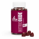 Nitric Oxide Gummies - Supports Circulation & Endurance, Beet Root & Grape Seed Extract, Vegan, Non-GMO, Gluten Free, Kosher - Pre Workout & Daily Wellness - 30 Day Supply, 60 Count