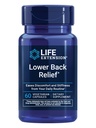 Life Extension Lower Back Relief, for Occasional Back Stiffness, Comfort and Flexibility, Ginger, Chaste Tree, White Willow bark, Non-GMO, Gluten-Free, Vegetarian, 60 Capsules