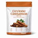 Minnah Noralife Ceylon Cinnamon Capsules 𝟳𝟮𝟬𝟬𝙢𝙜 Equivalent with MCT Oil, Highly Bioavailable Herbal Extract, Non-GMO, Gluten Free, 300 Soft gels