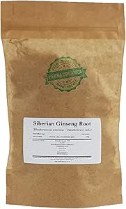 Herba Organica Siberian Ginseng Root - Eleutherococcus Senticosus L - Φυτικό Τσάι (100g)