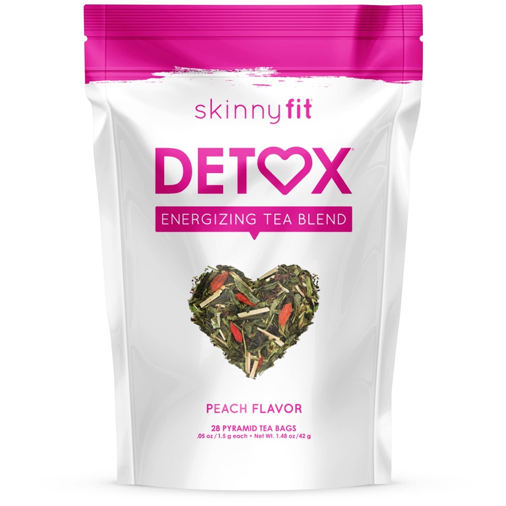 SkinnyFit Detox Τσάι: Όλα-φυσικά, Laxative-free, Υποστηρίζει ένα υγιές βάρος, βοηθά στη μείωση της ροής, φυσική ενέργεια, υποστηρίζει ανοσοποιητικό σύστημα, Vegan, 28 υπηρεσίες
