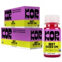 Kor Shot Beet Goes On - 24 Pack x 1.7 Fl Oz – Beet Root + Vitamin C+D3 + Zinc- USDA Certified Organic