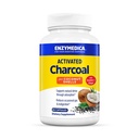 Enzymedica, Ενεργοποιημένο Ανθρακό, Μειώνει το Περιστασιακό Αέριο, Μπλόφα & Δυσπεψία, Υποστηρίζει το φυσικό Detox, 60 Count