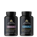 Ancient Nutrition Multivitamin Women's 40+ Once Daily Capsules, 30 Count + Multivitamin Men's 40 + Once Daily Capsules, 30 Count