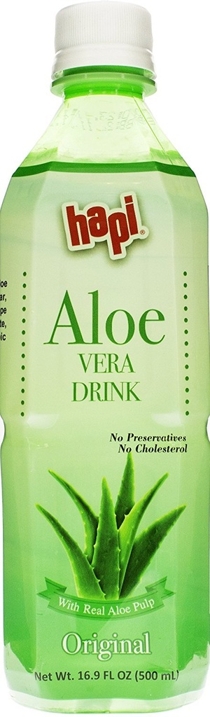 Hapi Aloe Vera Drink, Original, 16.9 Ounce