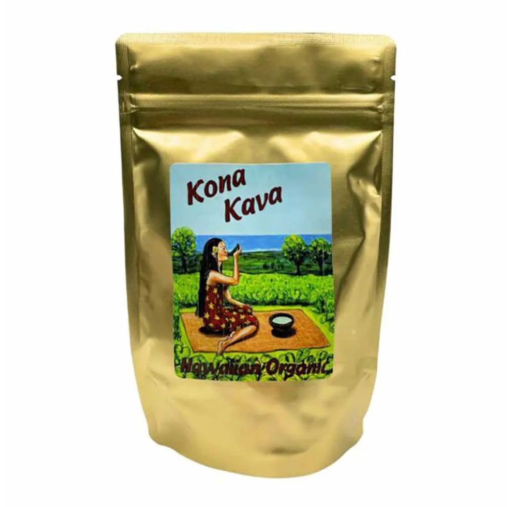 EasyStrain Instant Kava Drink Mix – Micronized Noble Kava Root | 92% Root Fiber Removed | No-Strain, Smooth Kava Mix | Fast & Easy Kava Preparation | Kona Kava Farm | 4 oz