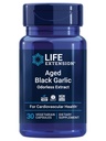 Life Extension Aged Black Garlic, Heart Health Support Supplement, Blood Pressure Health Support, Cholesterol Health Support, Once-Daily, Gluten Free, Vegetarian, Non-GMO, 30 Capsules