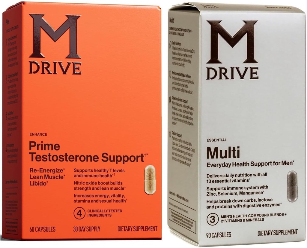 Mdrive Prime Testosterone Booster + Ανδρική Πολυβιταμίνη