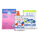 Native Pet Daily Wellness Bundle & Itchy Skin Relief for Dogs – 11-in-1 Vitamins and Supplements, Omega 3 Fish Oil for Dogs & Anti-Itch Supplement for Gut, Skin, Coat, Joint & Immune Support