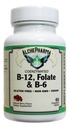 Coenzymated B-12, Folate & B-6, 60 Chewable Tablets, Natural Berry Flavor, with Methylcobalamin B12, P-5-P B6, and Magnafolate-C L-5-MTHF, Vegan, Non-GMO & Gluten-Free