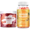 Migcopat Fiber Gummies + Feminine Balance Gummies