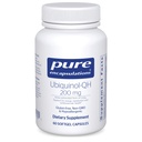 Pure Encapsulations Ubiquinol-QH - 200 mg Ubiquinol - Ενεργή μορφή του συνένζυμου Q10 - Καρδιά Υγεία & Ενέργεια Υποστήριξη Μεταβολισμού * - Αντιοξειδωτικό συμπλήρωμα - 60 κάψουλες Softgel
