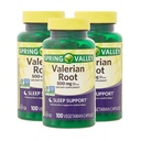 Valerian Root 500mg – 100 Capsules, Organic Valerian Root Extract and Powder, Valerian 500 mg Supplement, Vegan Capsules, Gluten-Free (Pack of 3)