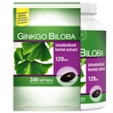 Tru-Natures Ginkgo Biloba 120mg (340 Count - Value Pack) - Standardized Herbal Extract, Antioxidant Support, Gluten Free, No Artificial Flavors