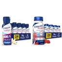 Ensure Complete Nutrition Shake with 30g Protein & Ensure Plus Strawberry Nutrition Shake Bundle, Meal Replacement Shakes, 24 Pack
