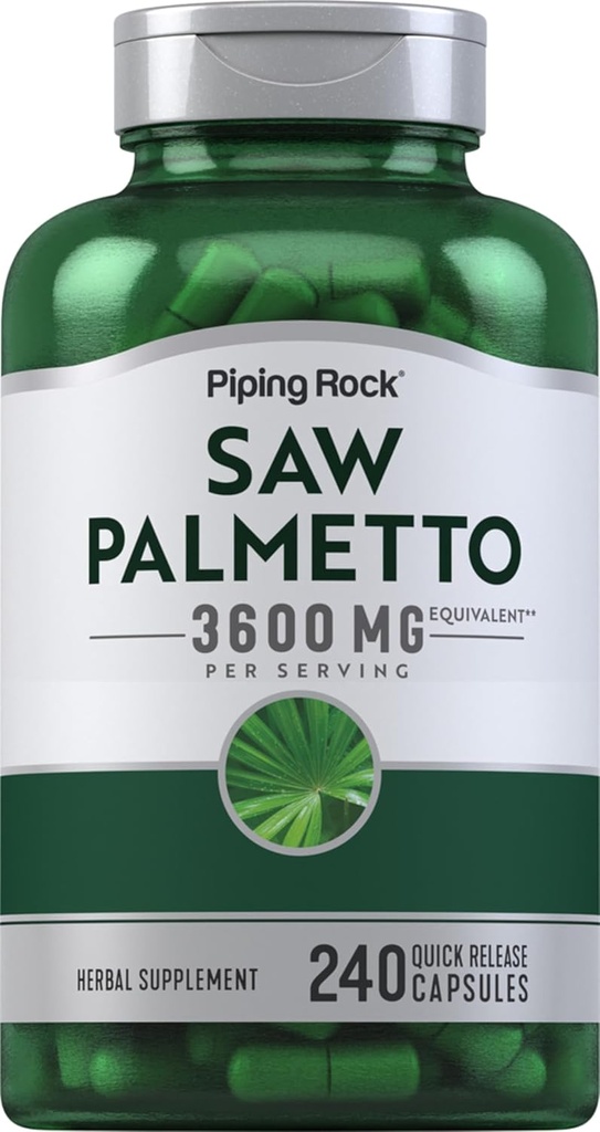 Piping Rock Saw Palmetto Extract 3600mg 