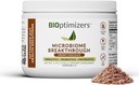 Microbiome Breakthrough Repair Powder - Chocolate Flavor - Έχει Lactobacillus Strains, Broth των οστών & Collagen - Πηγή L-Glutamine - Αέριο & Bloating Relief - Βελτιώνει την υγεία των ορνίθων - 30 Services - 150g