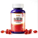 Antarctic Krill Oil 1000mg Softgels – Omega 3 EPA DHA with Astaxanthin & Phospholipids – No Fishy Aftertaste – Supports Heart, Brain & Joint Health –Gluten Free – 120 Softgels