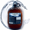 MediSILVER Clear True Free Ionic Colloidal Silver - 1 US Gallon (128 Fl Oz) in Amber Glass Jug
