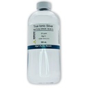 True Ionic Colloidal Silver (20ppm) - 500 mL in Clear BPA Free Plastic Bottle