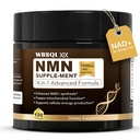 NMN Supplements 1000mg Pure Organic – 4-in-1 NMN 1000mg with Resveratrol, NAD+ Alternative & NAD Supplement, Resveratrol Organic, TMG & Quercetin for Cellular Support, 110 Capsules