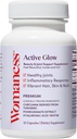 Womaness Active Glow Hair Skin and Nails Βιταμίνες - Βιοτίνη, Longvida Κουρκουμίνη & Υαλουρονικό Οξύ Συμπληρώματα για Κοινή Υγεία, Ξηρό Δέρμα & Λεπτά Μαλλιά (30 κάψουλες)