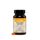 NatureWise Vegan Vitamin D3 + K2 in Organic Coconut MCT Oil - Natural D3 10000IU + Natural K2 200mcg - High Absorption Bone Support - Non-GMO - USA Manufactured - 30 Softgels[30-Day Supply]