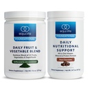 Equilife Chocolate Daily Nutritional Support Meal Replacement Shake & Unflavored Fruit and Vegetable Superfood Supplement