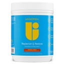 Universal U Replenish & Restore Powder, Hydration & Recovery, Προάγει την αποκατάσταση και την ανάπτυξη μυών, συνήθεια Dosing, L-Lysine, L-Glutamine, L-Tryptophan, Χωρίς Τεχνητές Γεύσεις, 30 εξυπηρετήσεις (Mango Twist)