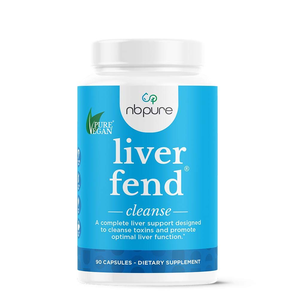 Nbpure συκώτι Fend συκώτι Detox και Cleanse γάλα γαϊδουράγκαθο και συμπλήρωμα υποστήριξης ήπατος, 90 κόμης