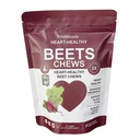 Beetroot Heart Chews, Nitric Oxide and Blood Pressure Support for Energy, Stamina & Heart Health. Grape Seed Extract & Non-GMO Beet Root Powder Energy Supplement, 60 Count