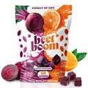 Orange & Beet Root Gummies – Nitric Oxide Booster for Energy & Circulation – Heart Health Beets Chews with Orange – Vegan Beetroot Supplement for Cardiovascular Support – Tasty Power Beet Chews