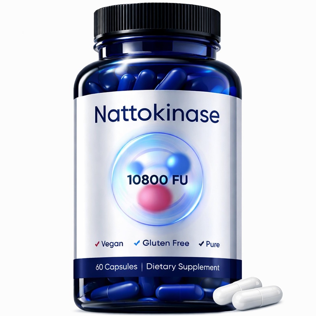 Ultimate Nattokinase Formula with 10,800 FU of Nattokinase