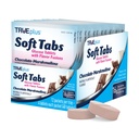 TRUEplus Soft Tabs Glucose Tablets, Chewable, Chocolate Marshmallow Flavor, 16g Fast-Acting Carbohydrates, Fat Free, Gluten Free, Boost Energy, 4 Count, 12 Packs