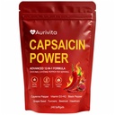 Aurivita Capsaicin Softgels – Gut Health & Digestive, with Cayenne Pepper, Vitamin D3 & K2, Beetroot, Grape Seed & Botanical Extracts, 240 Capsules (1pc)