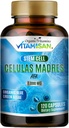 Celulas Madres AFA Stem Natural Cell 120 Κάψουλες 1000 mg Blue Green Algae Non GMO Χωρίς γλουτένη Aphanizomenon Flos-aquae celula Συμπλήρωμα Madre