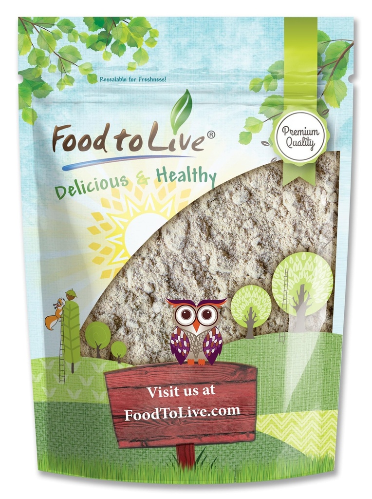 Food to Live - Psyllium Husk Powder, 5 Pounds - Pure, Kosher, Vegan, Keto, Unflavored, Finely Ground, Bulk, Mixes Well, Rich in Soluble Fiber. Natural Food Thickener