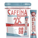CAFEINA 2X - 200mg καφεΐνη και ηλεκτρολύτη εγχύονται σε συσκευασίες σκόνης (18 κόμης)
