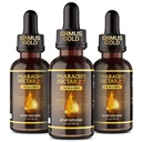 Ultra-Pure, 99.9% Liquid Gold - 24K Monoatomic Gold Ormus - Third Eye Awakening, Pineal Gland Decalcification, Awaken DNA, Unlock Light Speed Manifestation - Pharaoh's Nectar XT, 3 Pack
