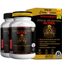 Pineal Awakening Ultra Dietary Supplement, 60 Capsules, with Grape Seed, Bacopa, Green Tea, DHA (3)
