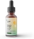 Υγεία LUV Neuro Drops – Nerve Pain Support & Joint Comfort with Lion's Mane, Curcumin, Cordyceps & Reishi – Βιολογικά Προσαρμοσμέναogen Vegan, Non-GMO, Made in USA - 30 Services