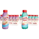 Premier Protein Shake, Cookie Dough, 11.5 Fl Oz, 30g Protein, 1g Sugar, 3g Carbs & Shake, Cake Batter, 30g Protein, 1g Sugar, 24 Vitamins & Minerals, 11.5 Fl Oz, 12 Count