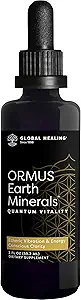 Global Healing Center ORMUS Earth Minerals - Υγρό Χρυσό, Platinum, Iridium Blend for Lucid Dreaming, Quantum Vitality and Mindful Meditation - More Bioδιαθέσιμος από τον μονοατομικό χρυσό - 2 Fl Oz