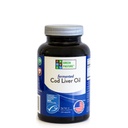 Green Pasture Fermented Cod Liver Oil Capsules - Wild Alaska Cod, Vitamins A & D, Omega-3, Non-Gelatin 120 Count