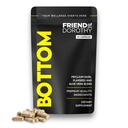 Bottom Fiber Supplement for Effortless Prep Time - Helps Promote Digestive Regularity - Psyllium Husk Based - for Men Who Bottom - 45 Capsules