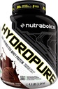 Nutrabolics Hydropure Whey Protein Powder | 100% Hydrolyzed Whey Protein | 28g Protein, Fast Absorbing Protein, Low Fat, Low Carbs | 57 Servings, 4.5LB (Extreme Chocolate)